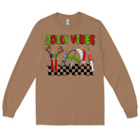 Toasted Coconut jolly vibes Long Sleeve Tee - MaliasSmallBusiness