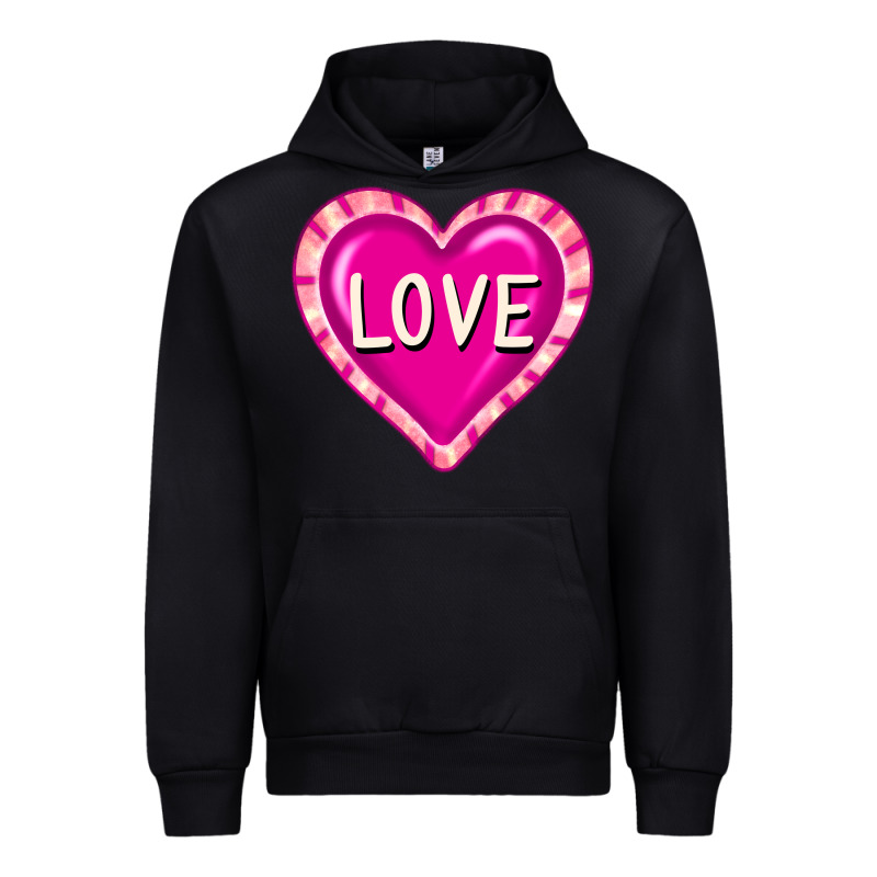 Valentine's Day Hearts Urban Hoodie by FaDigitalArtStudio | Teevron