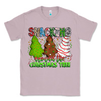 Lilac Snacking Around The Christmas Tree Classic Tee - CowhideDigitalArt