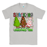 Moon Dust Snacking Around The Christmas Tree Classic Tee - CowhideDigitalArt