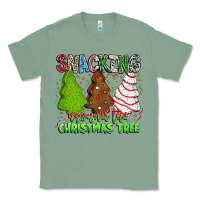 Sage Snacking Around The Christmas Tree Classic Tee - CowhideDigitalArt