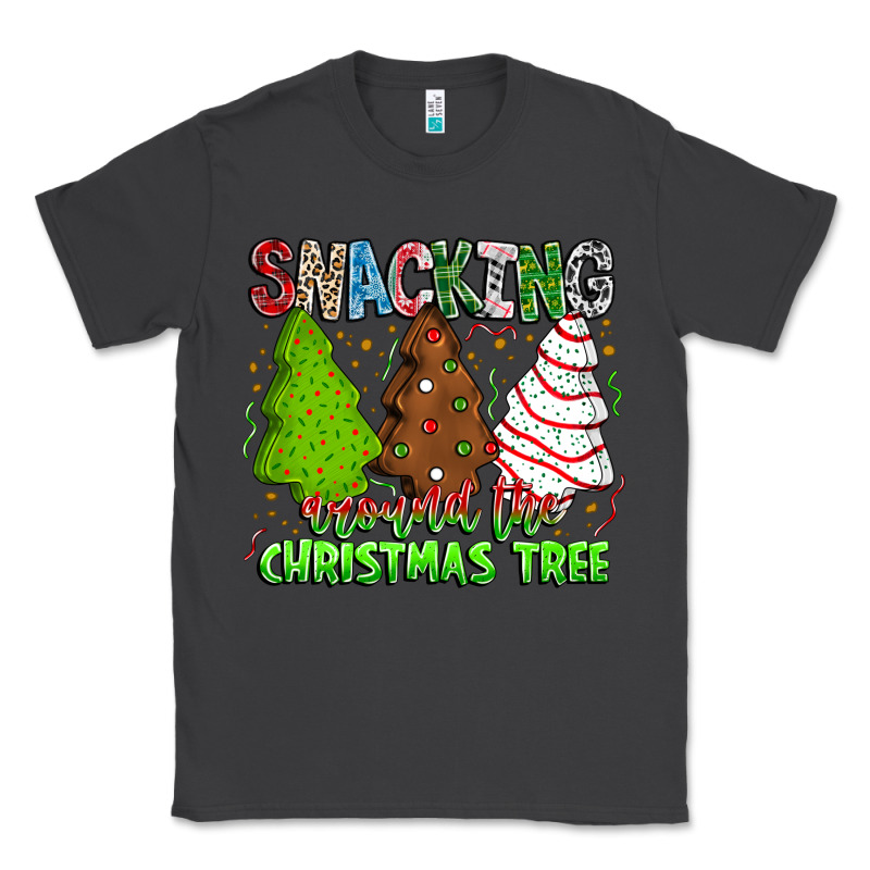 Snacking Around The Christmas Tree Classic Tee by CowhideDigitalArt | Teevron