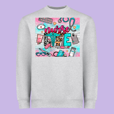 Nurse Life Heavyweight Sweatshirt Designed By Nancycooperartshop