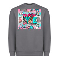 Storm nurse life Heavyweight Sweatshirt - NancyCooperArtShop