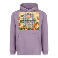Lavender all the plaid and pumpkin things Heavyweight Hoodie - TumblerDesignByShophia