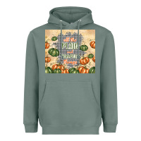 Sage all the plaid and pumpkin things Heavyweight Hoodie - TumblerDesignByShophia