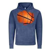 Vintage Denim leopard basketball patch Vintage Hoodie - Jasminsmagicworld