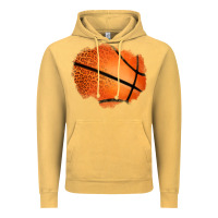 Vintage Mustard leopard basketball patch Vintage Hoodie - Jasminsmagicworld