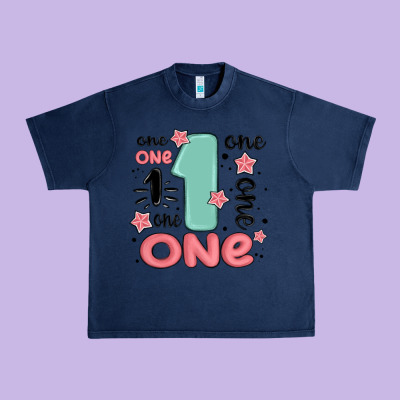 One  One One One Urban Heavy Tee Designed By Maliassmallbusiness