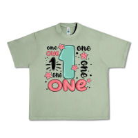 Oil Green one  one one one Urban Heavy Tee - MaliasSmallBusiness