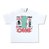 White one  one one one Urban Heavy Tee - MaliasSmallBusiness