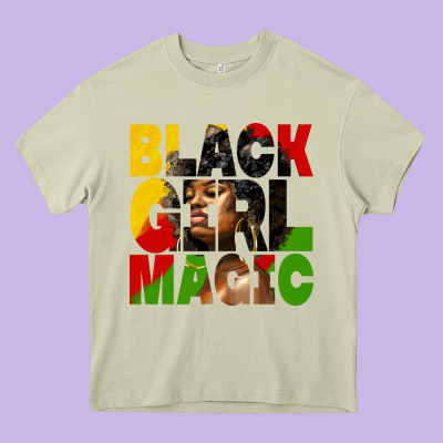 Black Girl Magic Juneteenth Heavy Core Tee Designed By Hra Design Shop