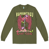 Army Green romantasy book club Long Sleeve Tee - MaliasSmallBusiness