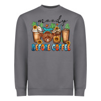 Storm moody before coffee Heavyweight Sweatshirt - MaliasSmallBusiness