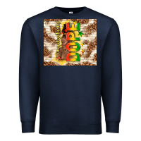 Navy unapologetically dope Premium Sweatshirt - TumblerDesignByShophia