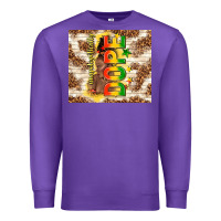 Purple unapologetically dope Premium Sweatshirt - TumblerDesignByShophia