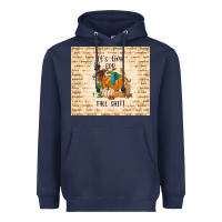 Navy it's time for fall shit Heavyweight Hoodie - TumblerDesignByShophia