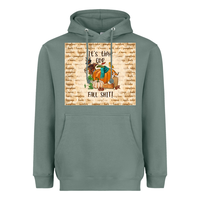 It's Time For Fall Shit Heavyweight Hoodie by TumblerDesignByShophia | Teevron