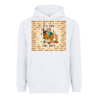 White it's time for fall shit Heavyweight Hoodie - TumblerDesignByShophia