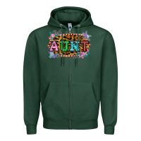 Sports Green Best Aunt Ever! Zipper Hoodie - Bettercallsaul