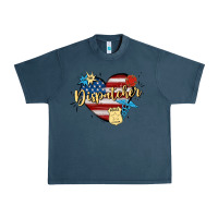 Midnight Navy 911 dispatcher Urban Heavy Tee - MaliasSmallBusiness