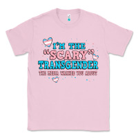 Bubblegum Pink im scary transgender the media warned you about Classic Tee - JahusDesignShop