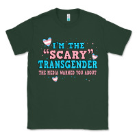 Sports Green im scary transgender the media warned you about Classic Tee - JahusDesignShop