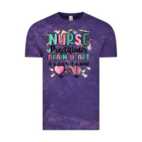 Cloud Purple nurse practitioner Vintage Tee - MaliasSmallBusiness