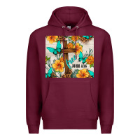 Burgundy christian free john 8 36 Premium Hoodie - TumblerDesignByShophia