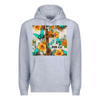 Heather Grey christian free john 8 36 Premium Hoodie - TumblerDesignByShophia