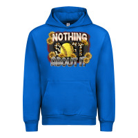 Cobalt Nothing Soft About It Urban Hoodie - FaDigitalArtStudio