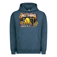 Pigment Midnight Navy Nothing Soft About It Urban Hoodie - FaDigitalArtStudio