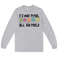 Moon Dust ıt's okay to feel all the feels Long Sleeve Tee - MaliasSmallBusiness