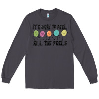 Smoke ıt's okay to feel all the feels Long Sleeve Tee - MaliasSmallBusiness
