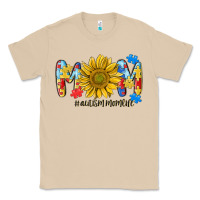 Mushroom autism mom life sunflower Classic Tee - MaliasSmallBusiness