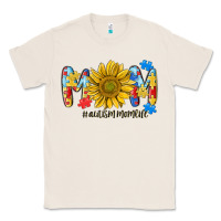 Natural autism mom life sunflower Classic Tee - MaliasSmallBusiness