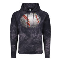 Cloud Black leopard baseball patch Vintage Hoodie - Jasminsmagicworld