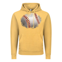 Vintage Mustard leopard baseball patch Vintage Hoodie - Jasminsmagicworld