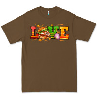 Cacao love with hamburger Premium Tee - AdoDesignShop