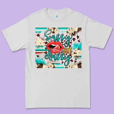 Sassy But Classy Premium Tee Designed By Jahusdesignshop