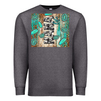Charcoal Heather nana life glitter leopard Premium Sweatshirt - TumblerDesignByShophia