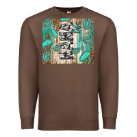 Chestnut nana life glitter leopard Premium Sweatshirt - TumblerDesignByShophia