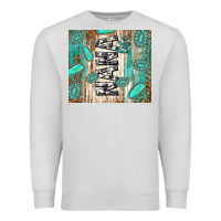 Dove Grey nana life glitter leopard Premium Sweatshirt - TumblerDesignByShophia