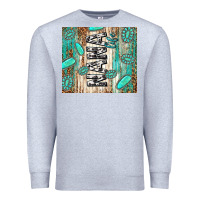 Heather Grey nana life glitter leopard Premium Sweatshirt - TumblerDesignByShophia