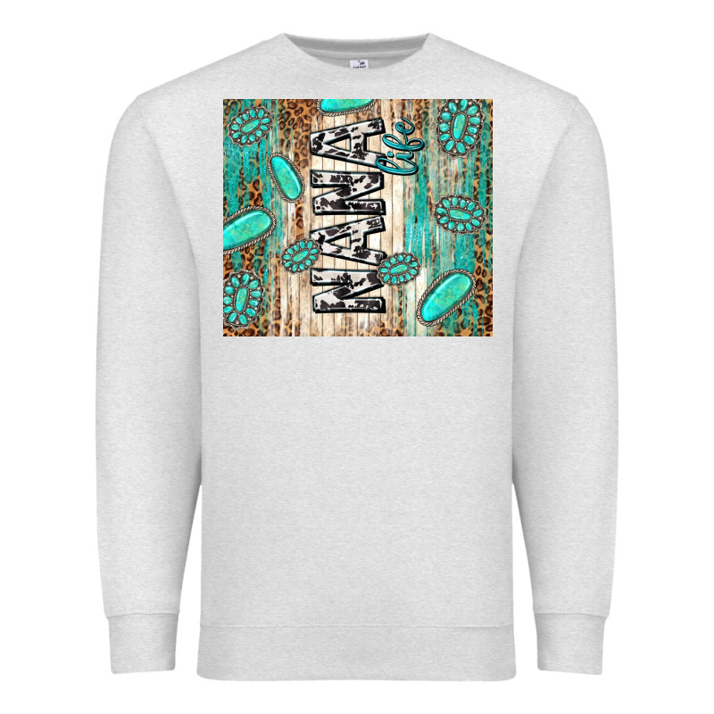 Nana Life Glitter Leopard Premium Sweatshirt by TumblerDesignByShophia | Teevron