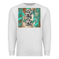 Oatmeal Heather nana life glitter leopard Premium Sweatshirt - TumblerDesignByShophia