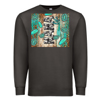 Smoke nana life glitter leopard Premium Sweatshirt - TumblerDesignByShophia