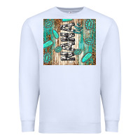 White nana life glitter leopard Premium Sweatshirt - TumblerDesignByShophia