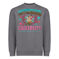 Motherhood University With Coffee Heavyweight Sweatshirt | Teevron