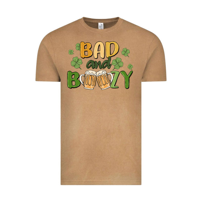 Bad And Boozy Vintage Tee by MaliasSmallBusiness | Teevron